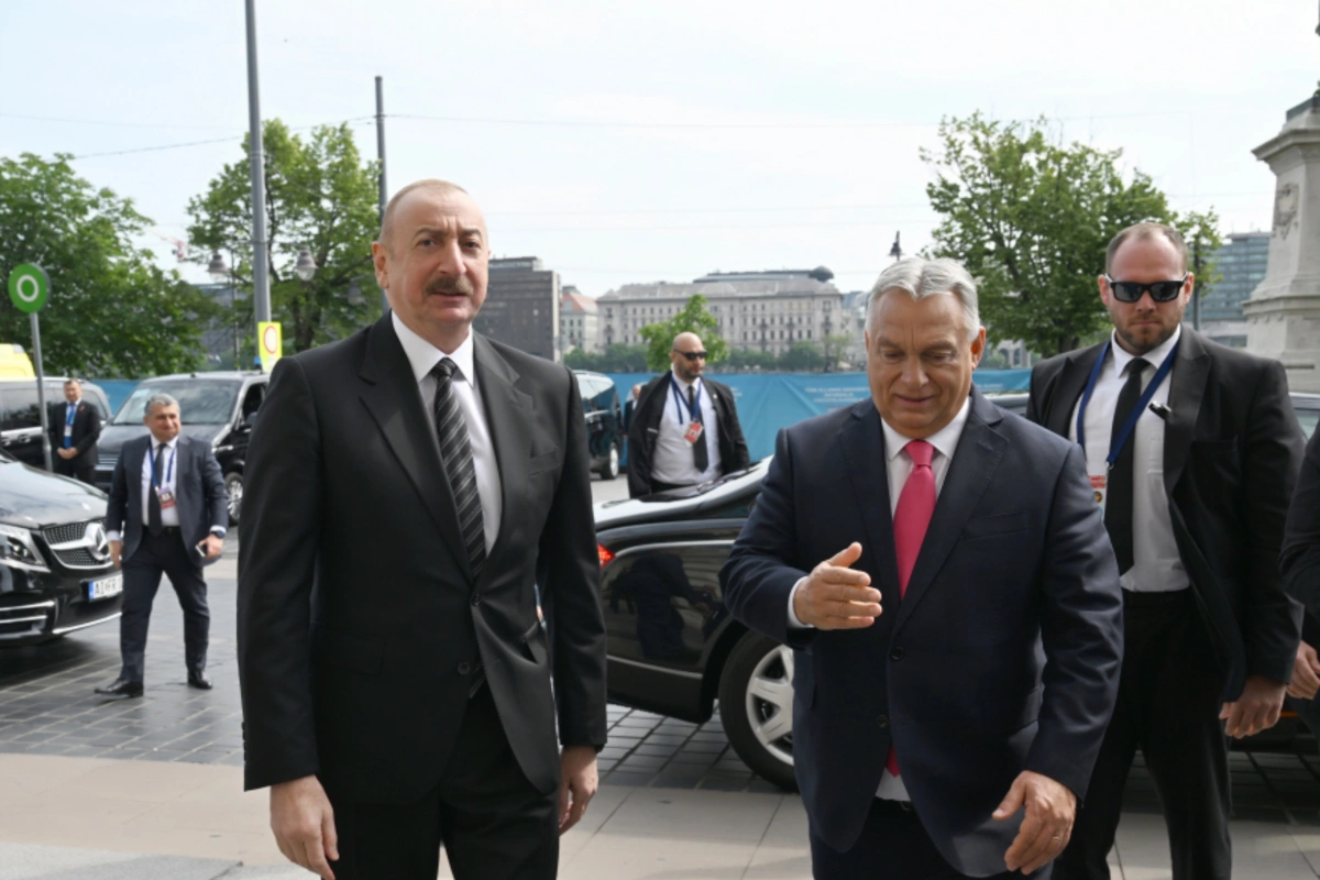 Ilham Aliyev participates in the informal summit of the Council of Heads of State of the OTG in Budapest