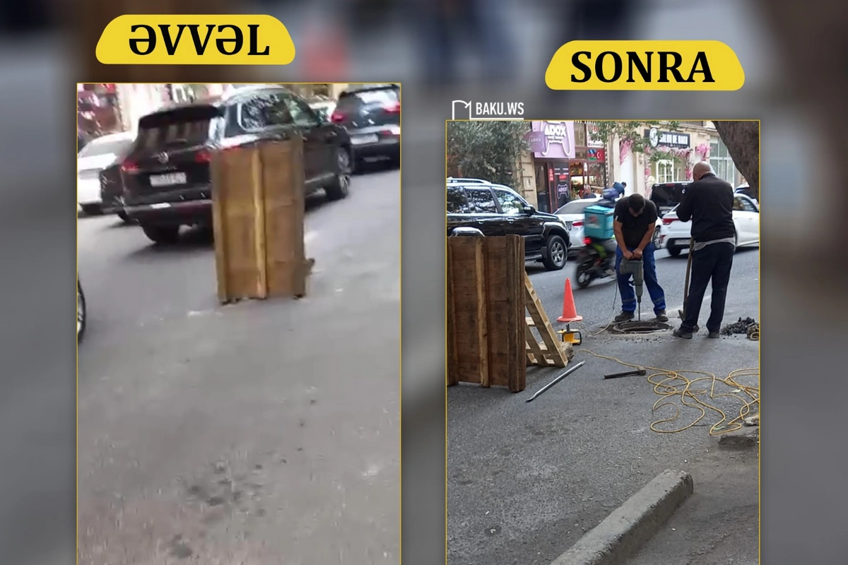 BAKU.WS işıqlandırdı, problem öz həllini tapdı - VİDEO BAKU.WS işıqlandırdı, problem öz həllini tapdı - VİDEO