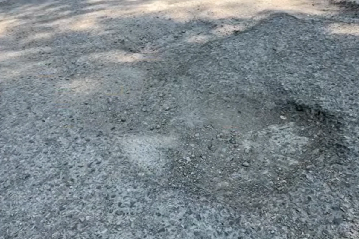 Şamaxı şəhərində YOL PROBLEMİ: Sakinlər şikayətçidirlər