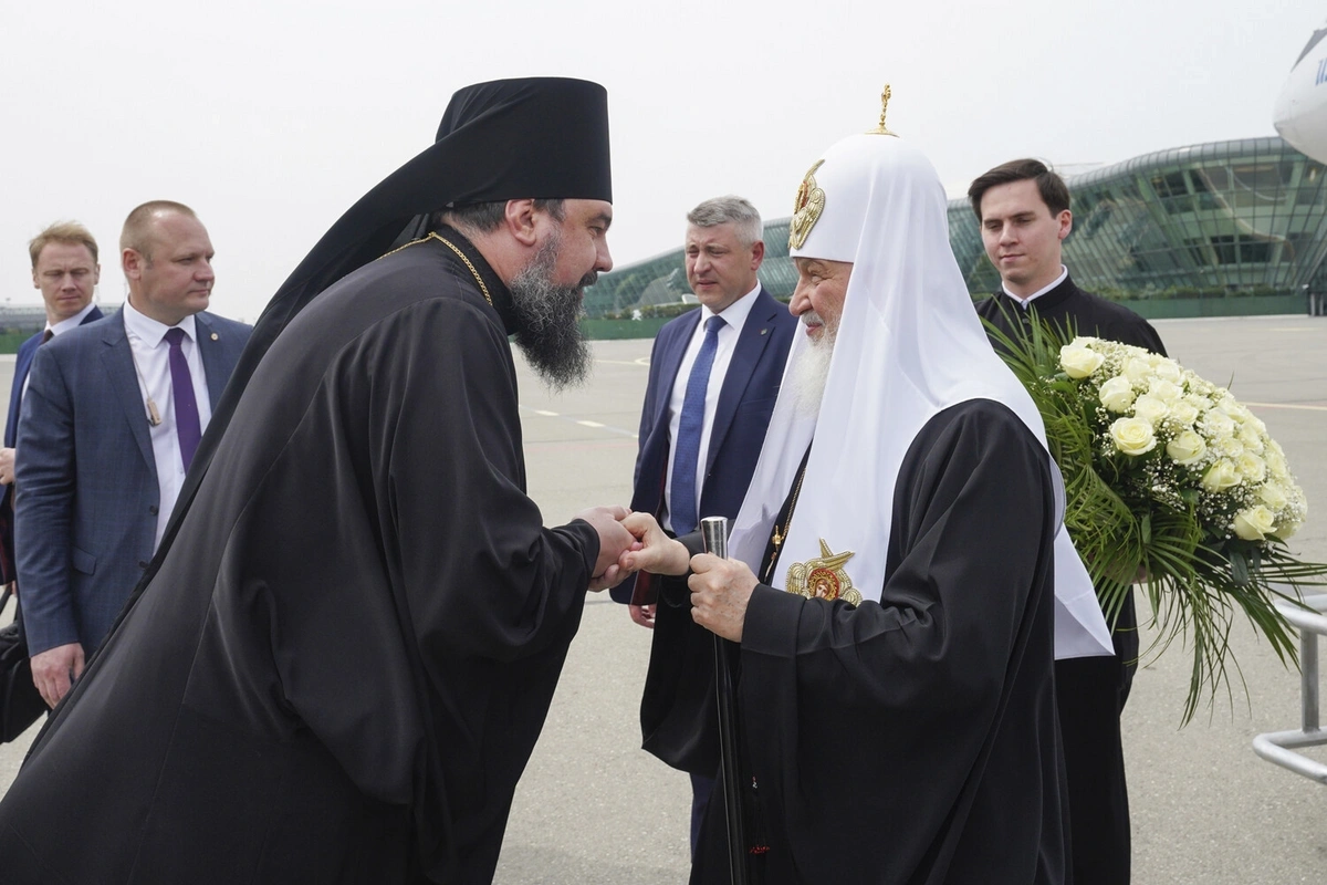 Патриарх Кирилл прибыл в Азербайджан