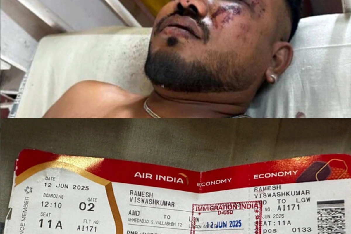 The only survivor of the plane crash in India tells about his rescue The only survivor of the plane crash in India tells about his rescue