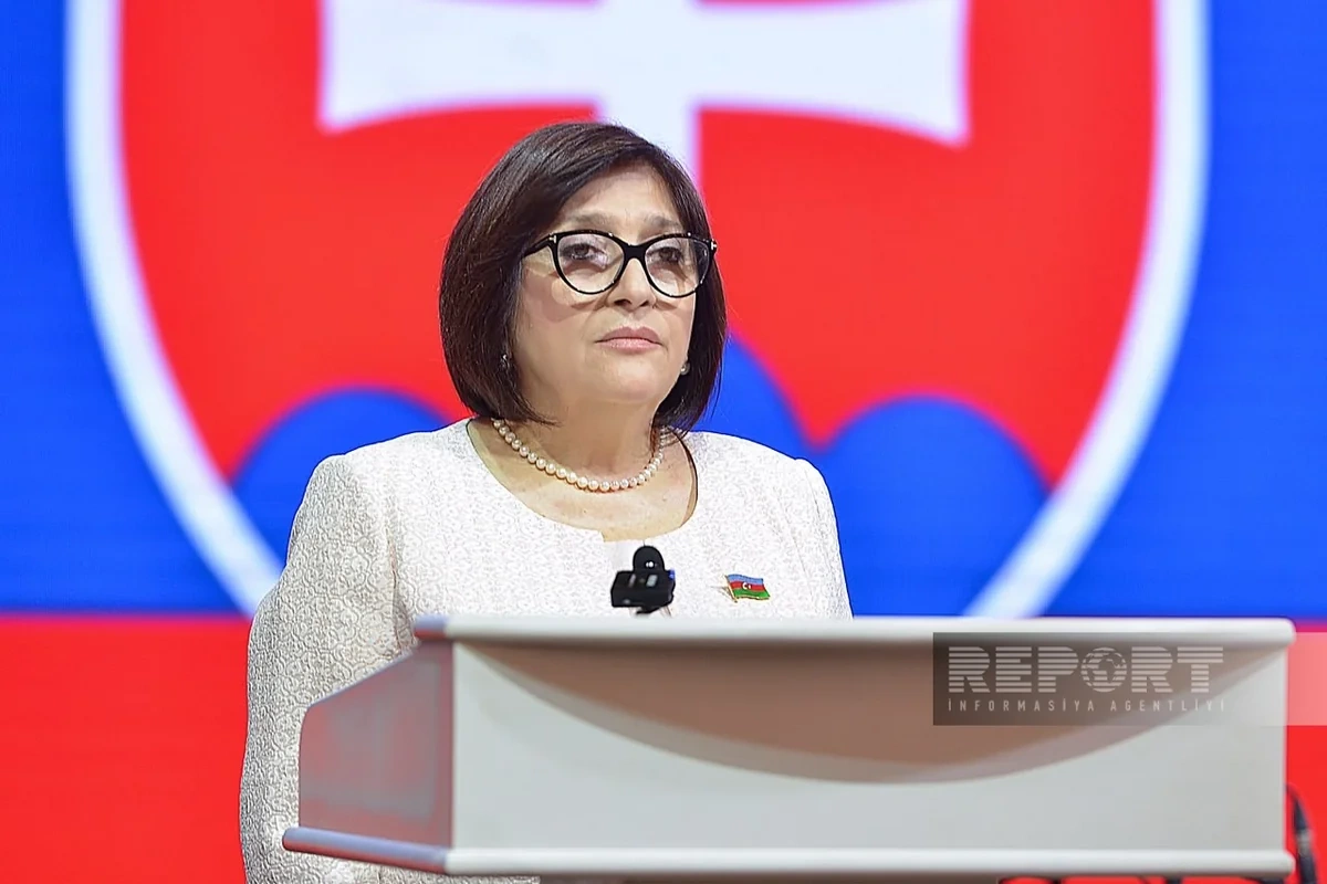 Sahibə Qafarova: Yeni təşəbbüslər Bakı və Bratislava arasında əlaqələrin genişlənməsinə töhfə verəcək