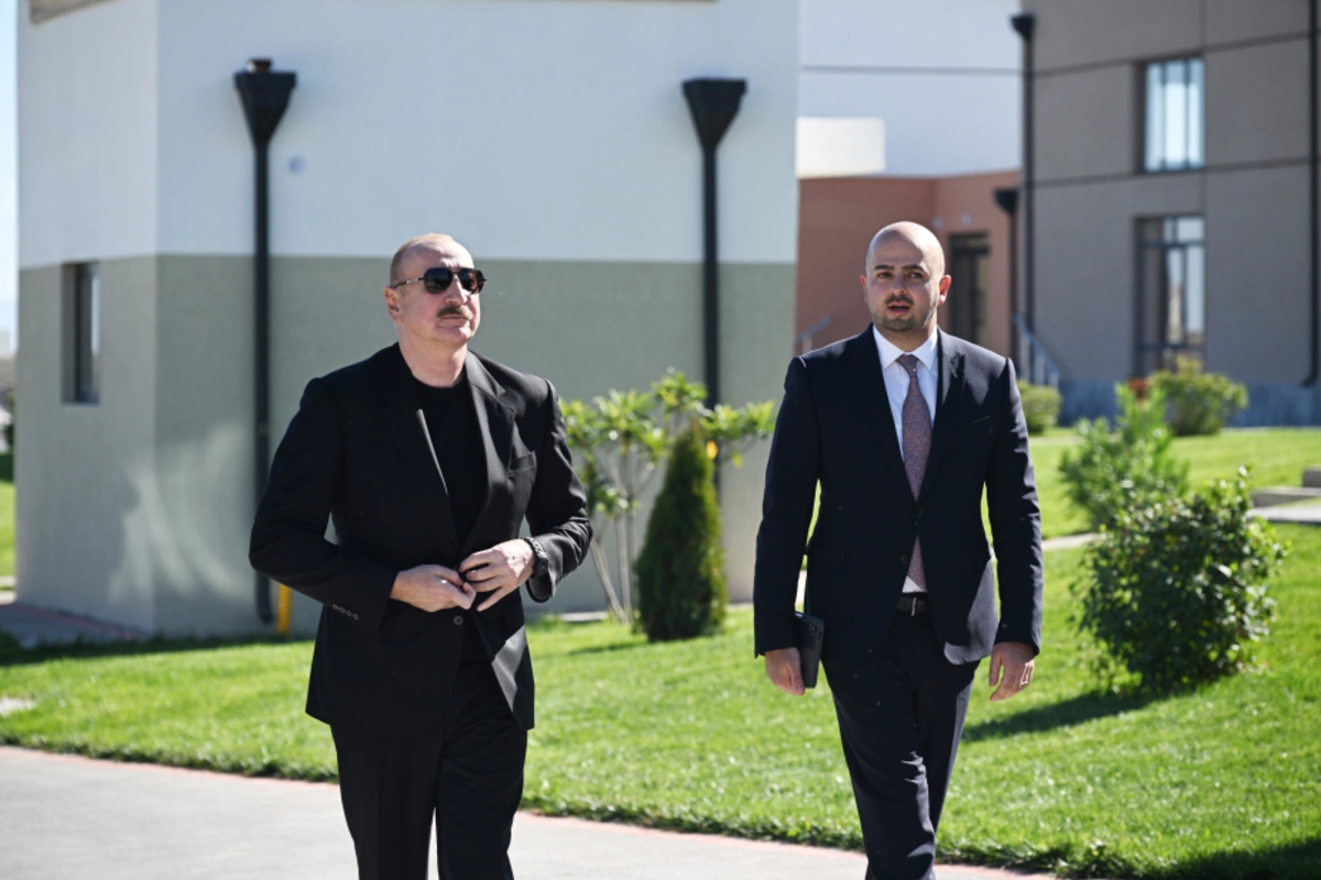 President Ilham Aliyev participated in the opening of the first stage of Khorovlu village in Jabrayil district President Ilham Aliyev participated in the opening of the first stage of Khorovlu village in Jabrayil district