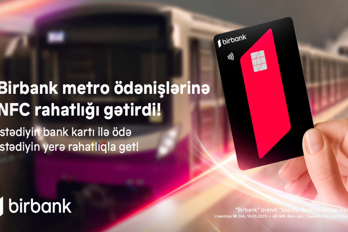 Birbank-ın dəstəyi ilə ictimai nəqliyyat sistemində yeni dövr başlayır