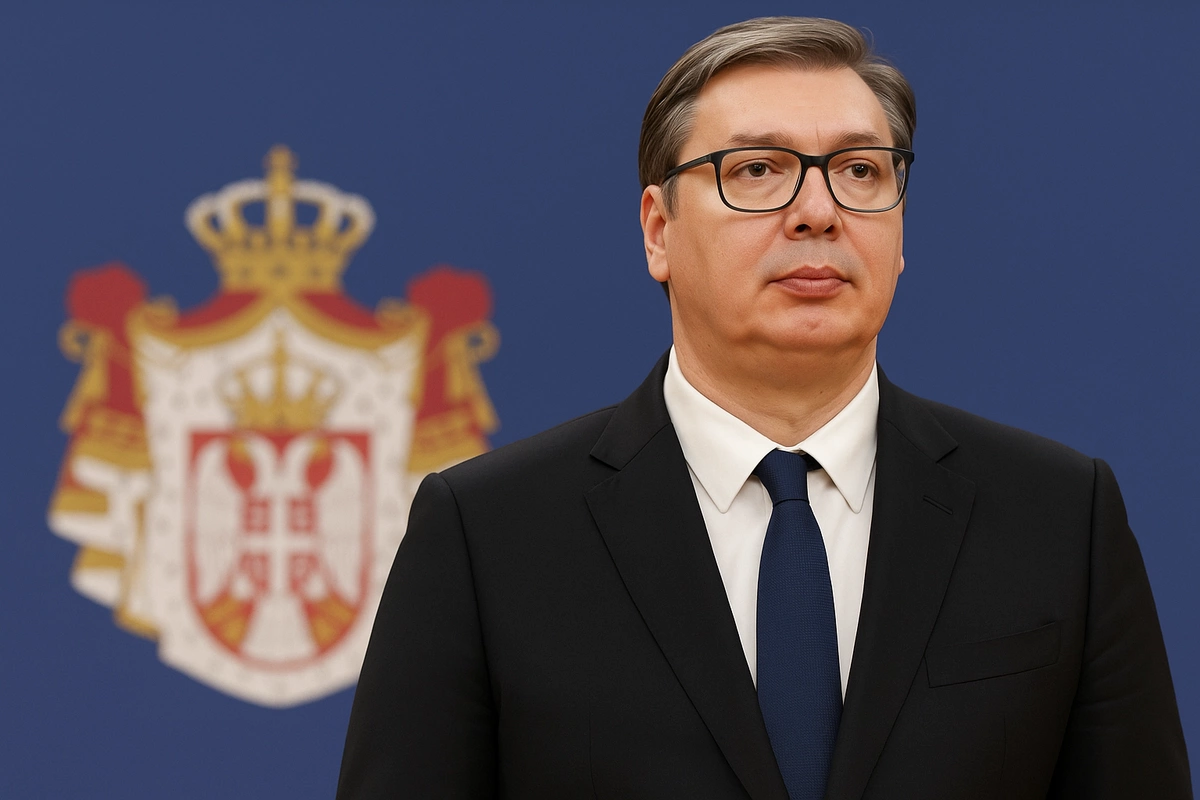 Самолёт Александра Вучича экстренно приземлился в Баку