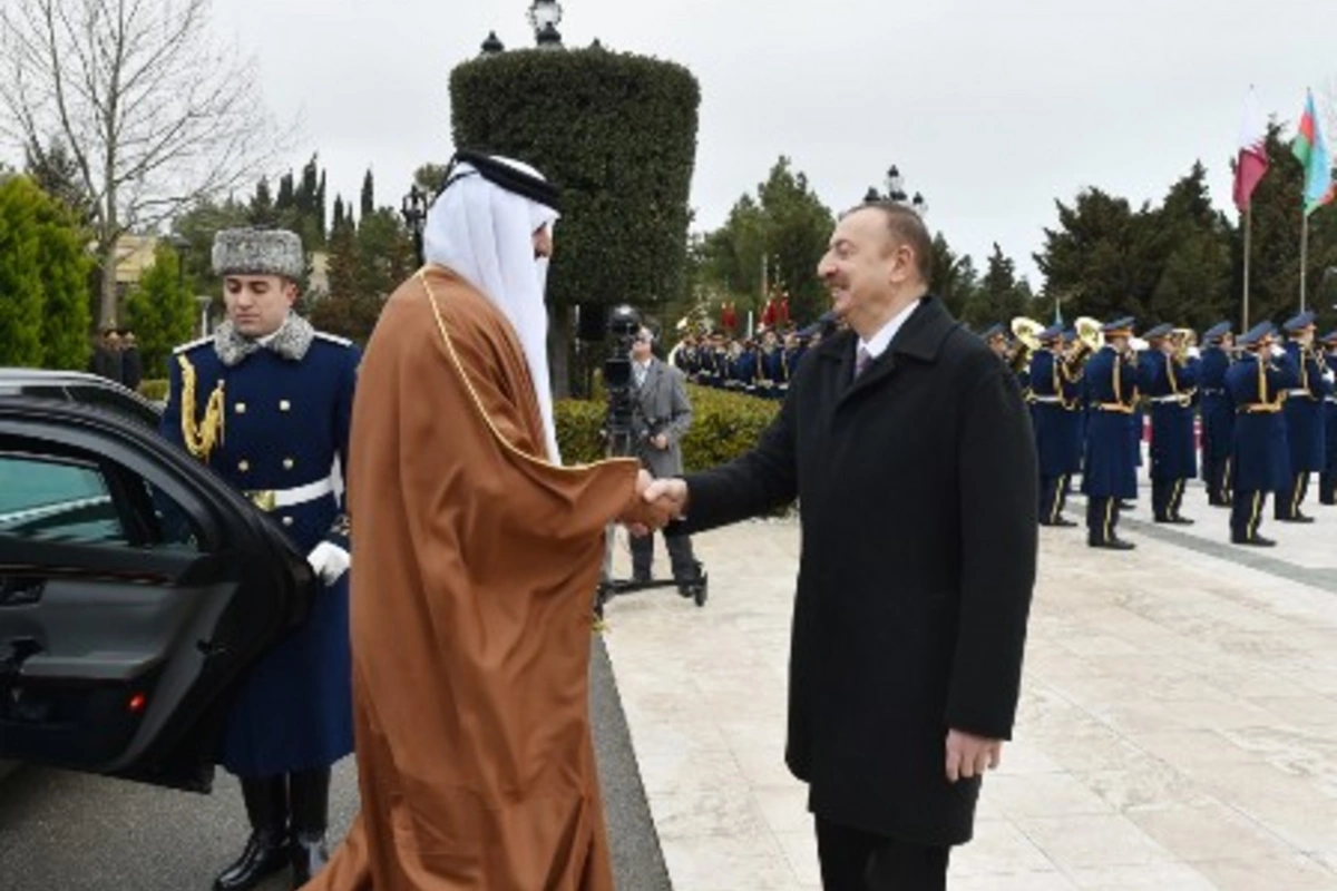 The President of Azerbaijan congratulated the Emir of Qatar