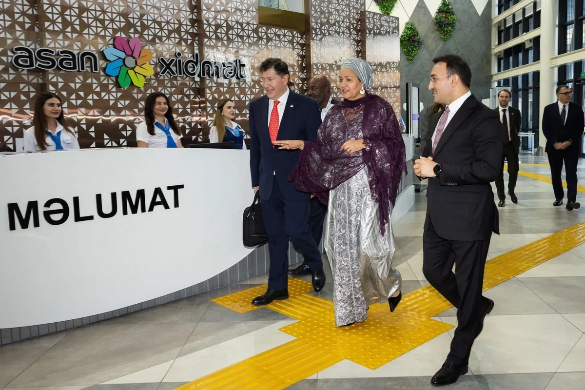 UN Deputy Secretary-General familiarized herself with the activities of the ASAN xidmət center in Baku