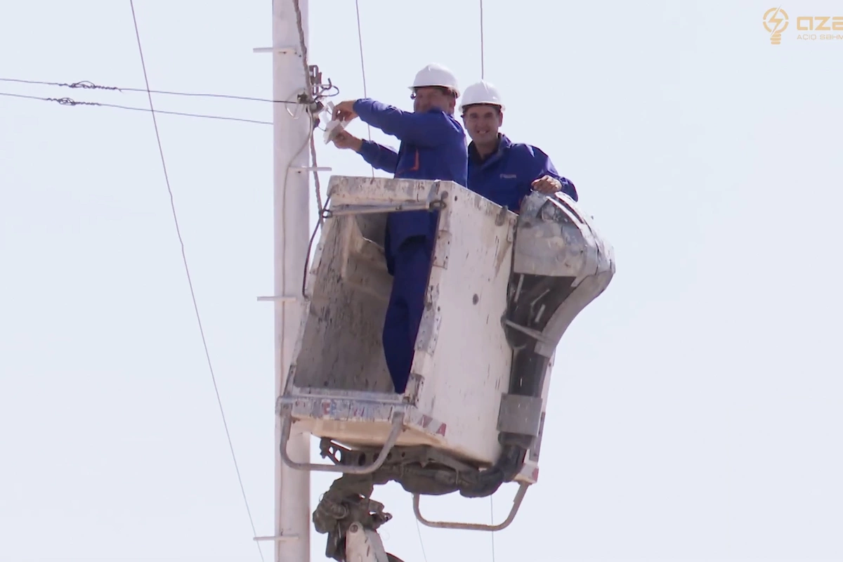 Azərişıq Cəbrayıl və Xankəndinin elektrik şəbəkəsini yeniləyir