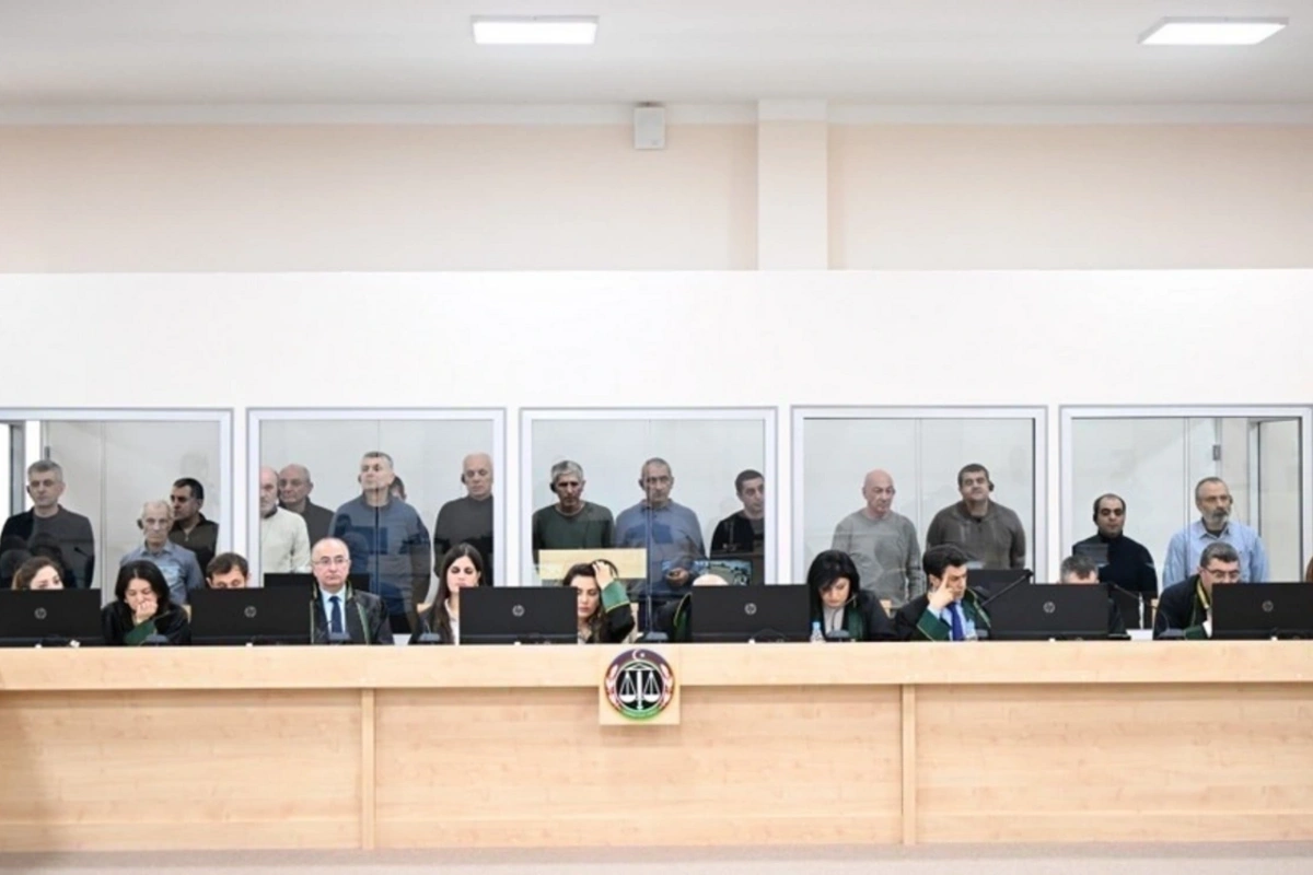 Ermənistan vətəndaşlarının məhkəməsi təqsirləndirilən şəxslərin son söz çıxışları ilə davam etdirilir