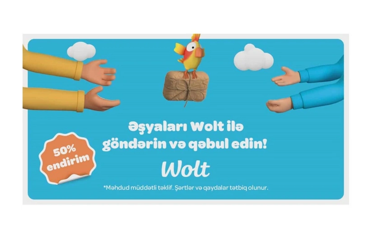 Wolt yeni Packages funksiyasını təqdim edir: indi əşyaları yemək sifarişi qədər asan göndərə bilərsiniz! Wolt yeni Packages funksiyasını təqdim edir: indi əşyaları yemək sifarişi qədər asan göndərə bilərsiniz!