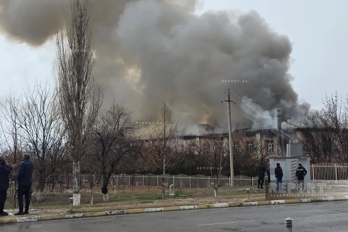 Naxçıvanda hərbi hissədə yanğın olub