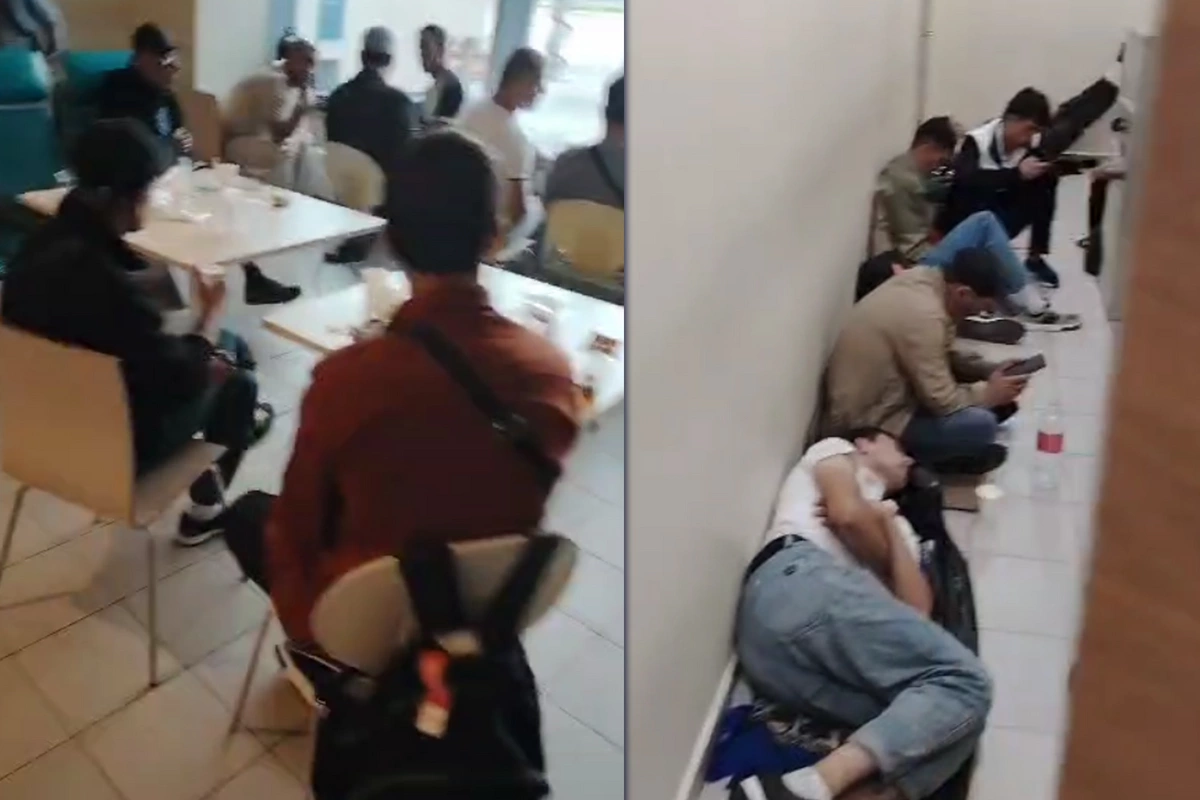Moskvaya gedən bir qrup azərbaycanlı Domodedovodan geri qaytarılır Moskvaya gedən bir qrup azərbaycanlı Domodedovodan geri qaytarılır