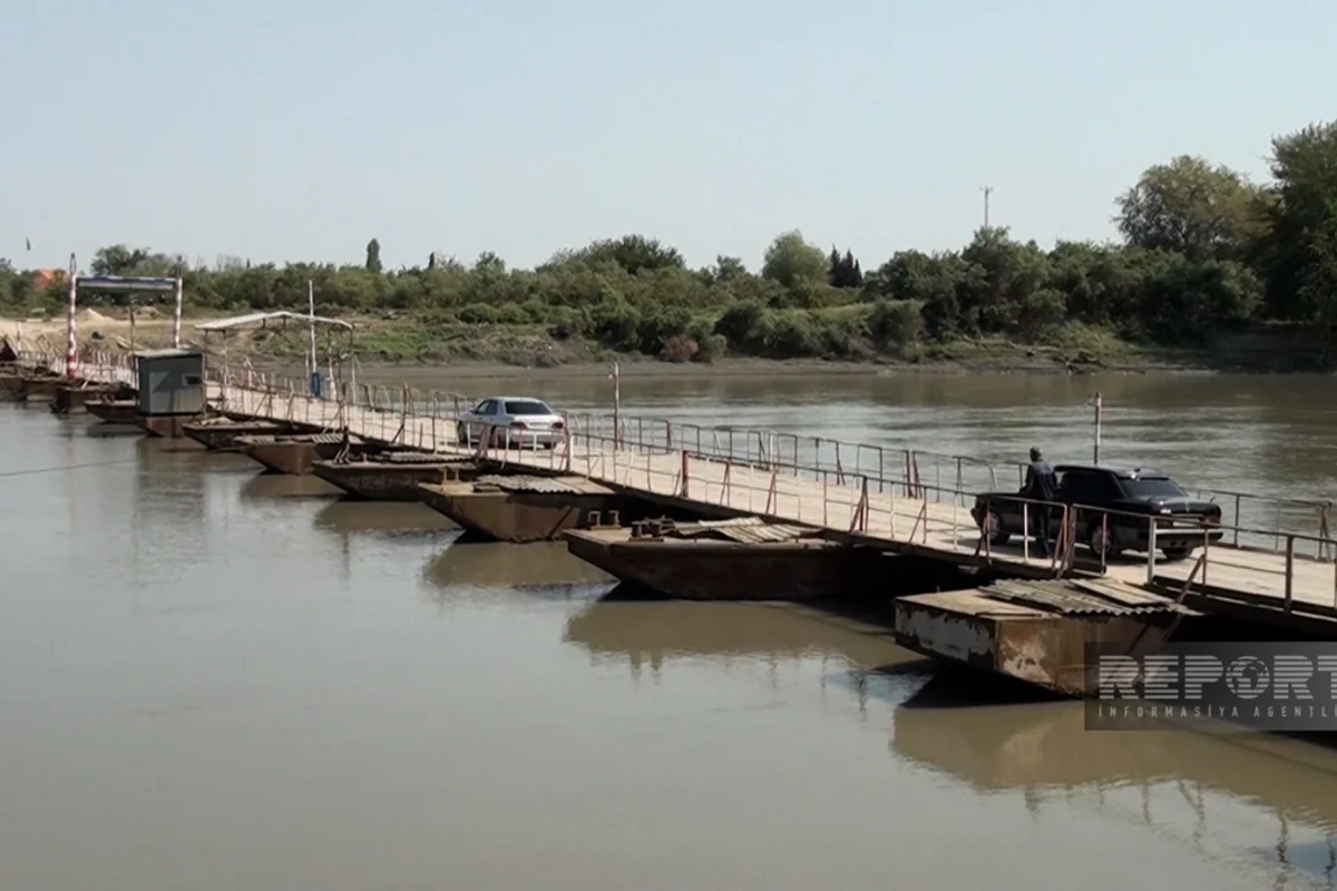 Sabirabadda panton körpünün üzərində hərəkət bərpa olunub
