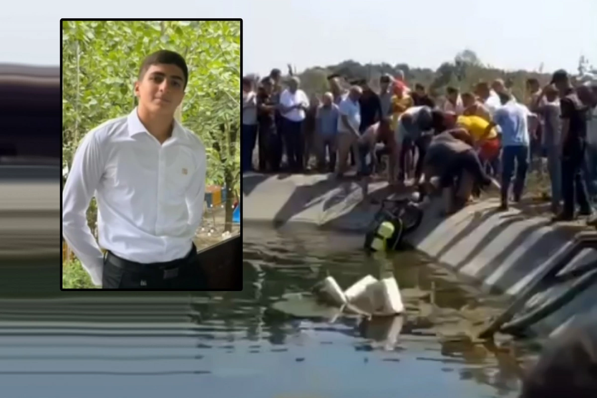 Lənkəranda ayağı sürüşərək süni gölə düşən 18 yaşlı oğlan boğulub