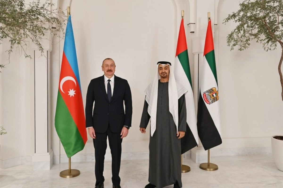 The President of Azerbaijan called the President of the UAE
