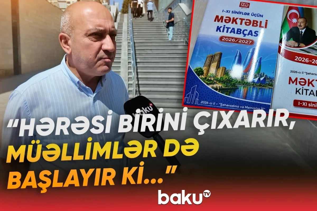 Vahid məktəbli kitabçası niyə yoxdur? Valideynlərə də zərərdir, bizə də, tullayırıq