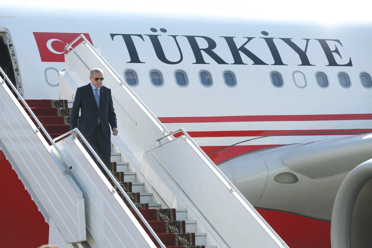 The President of Turkey Recep Tayyip Erdogan has arrived in Azerbaijan