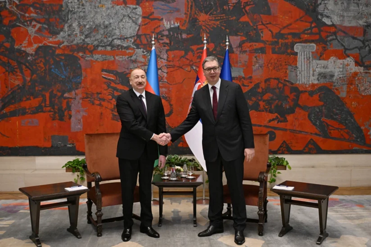 Prezident İlham Əliyev Aleksandar Vuçiçlə görüşü ilə bağlı paylaşım edib