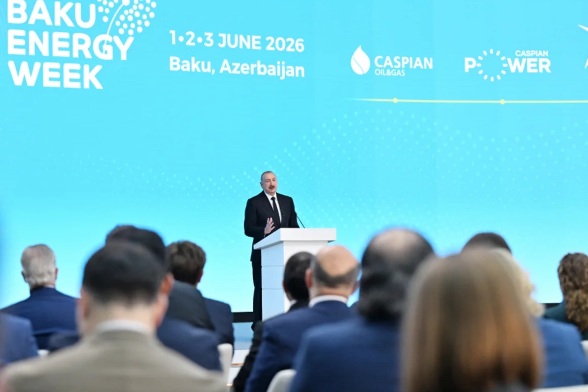 Prezident: Mövcud qaz ehtiyatlarımız ən azı növbəti yüz il ərzində həm ölkəmizin, həm də tərəfdaşlarımızın tələbatını ödəməyə kifayət edəcək