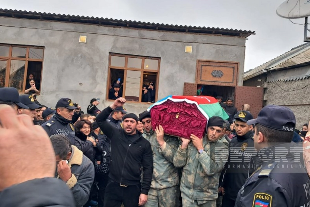 В Барде простились с солдатом, погибшим под снежной лавиной в Гедабее