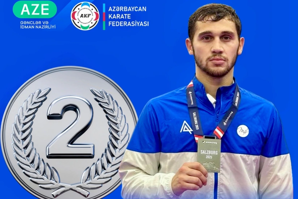Azərbaycan karateçisi Avstriyada gümüş medal əldə edib Azərbaycan karateçisi Avstriyada gümüş medal əldə edib