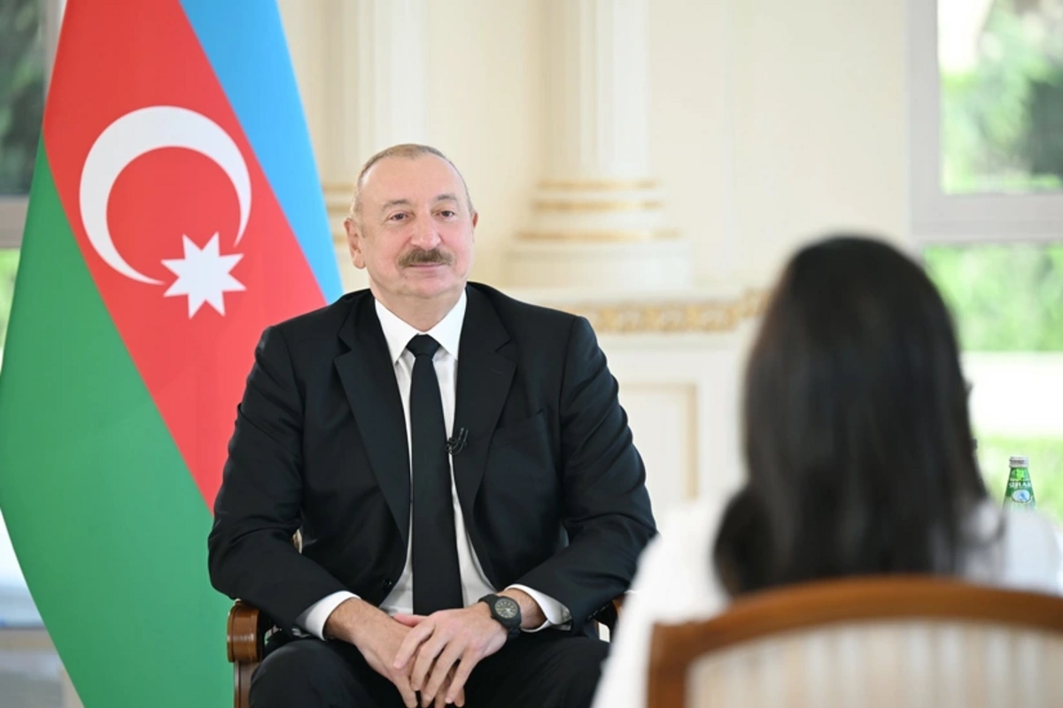 Prezident İlham Əliyev Zəngəzur dəhlizinin əhəmiyyətini Əl-Ərəbiyyə vasitəsilə dünyaya çatdırdı Prezident İlham Əliyev Zəngəzur dəhlizinin əhəmiyyətini Əl-Ərəbiyyə vasitəsilə dünyaya çatdırdı