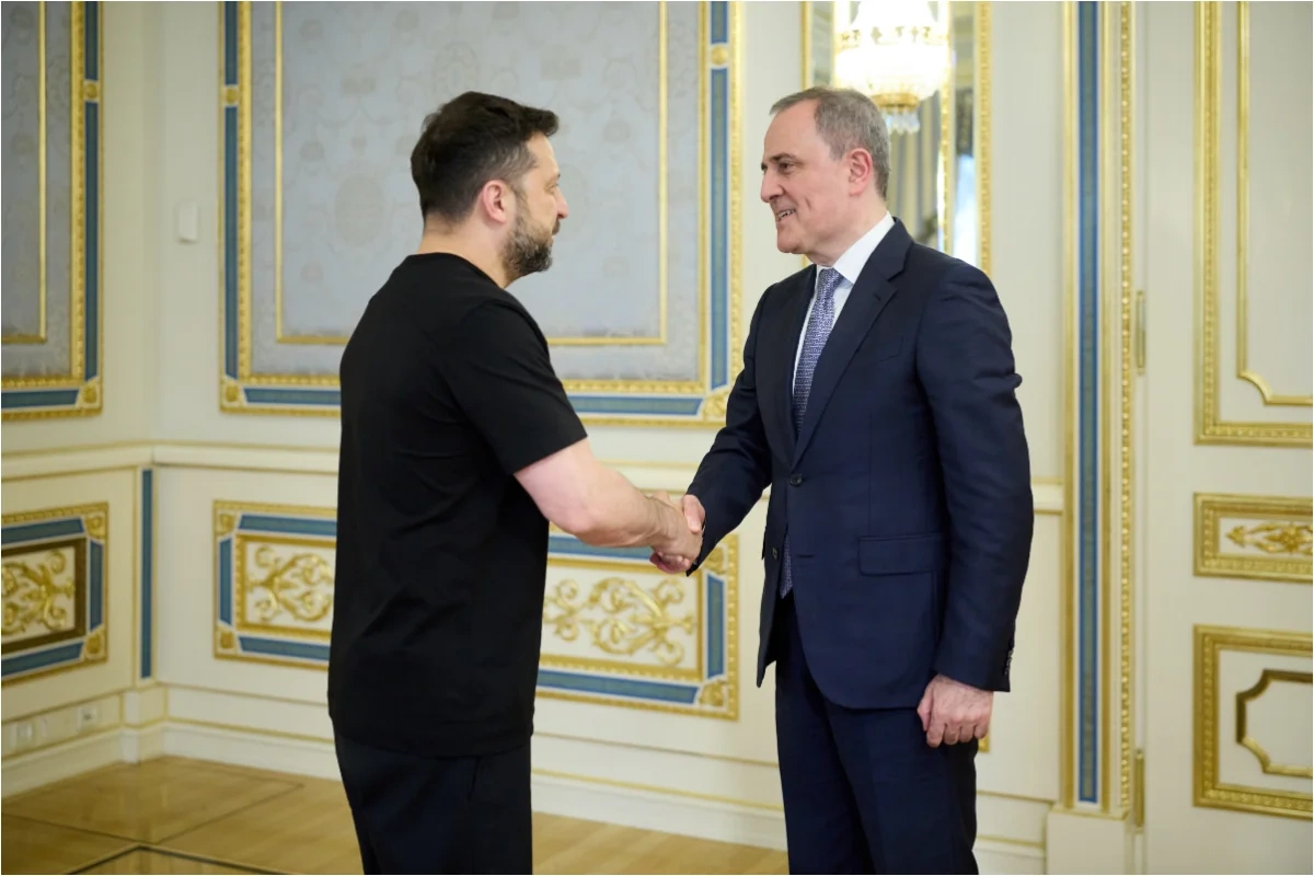 Zelensky thanked Azerbaijan for supporting Ukraine and constructive dialogue