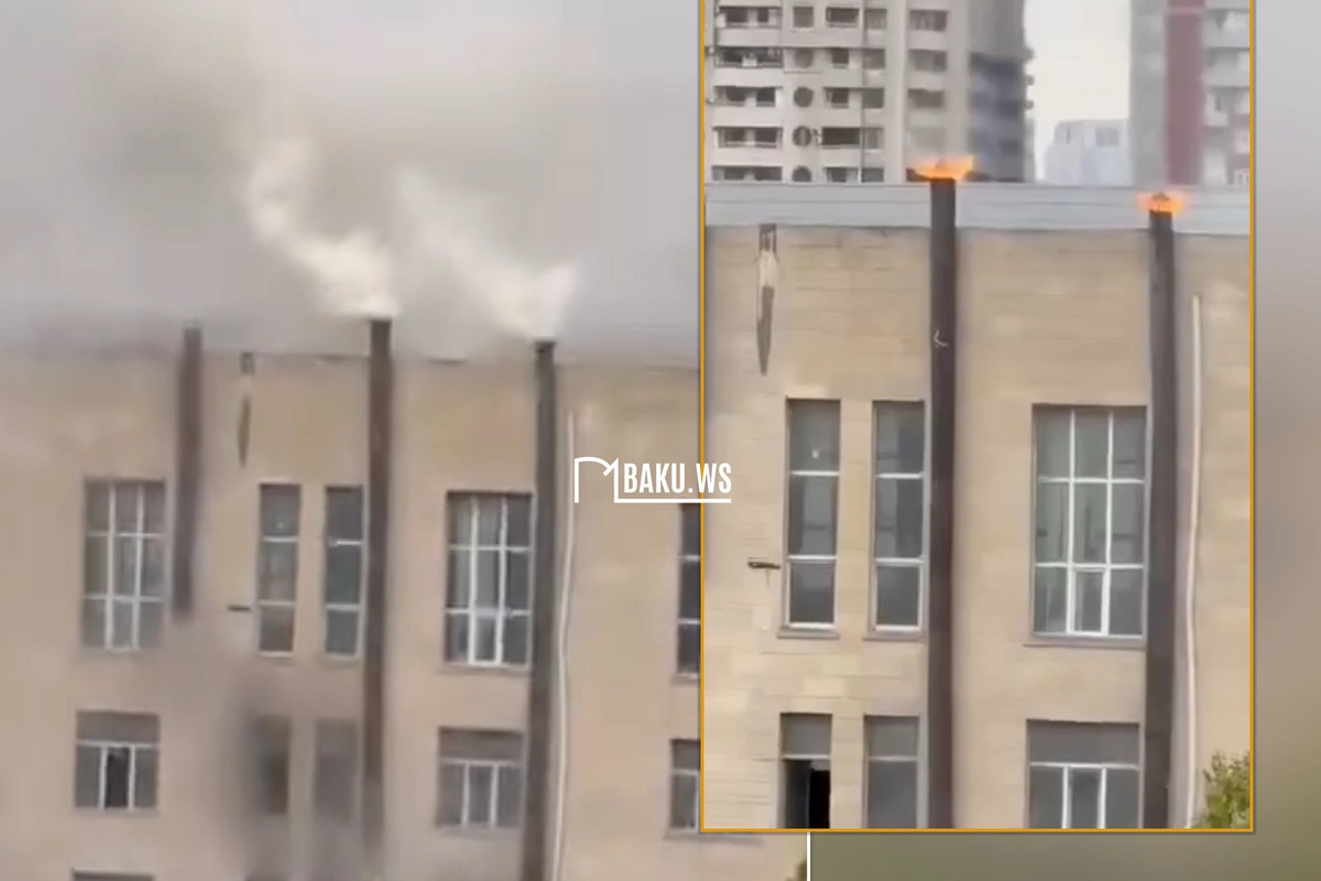 Mübarək şadlıq sarayında yanğın olub