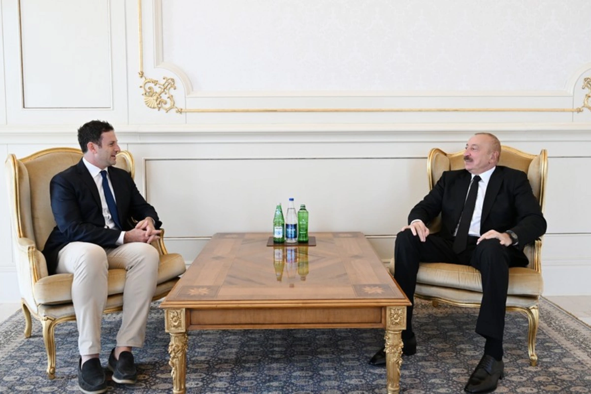Ilham Aliyev received the president of The Goldman Sachs Group Inc. for global affairs