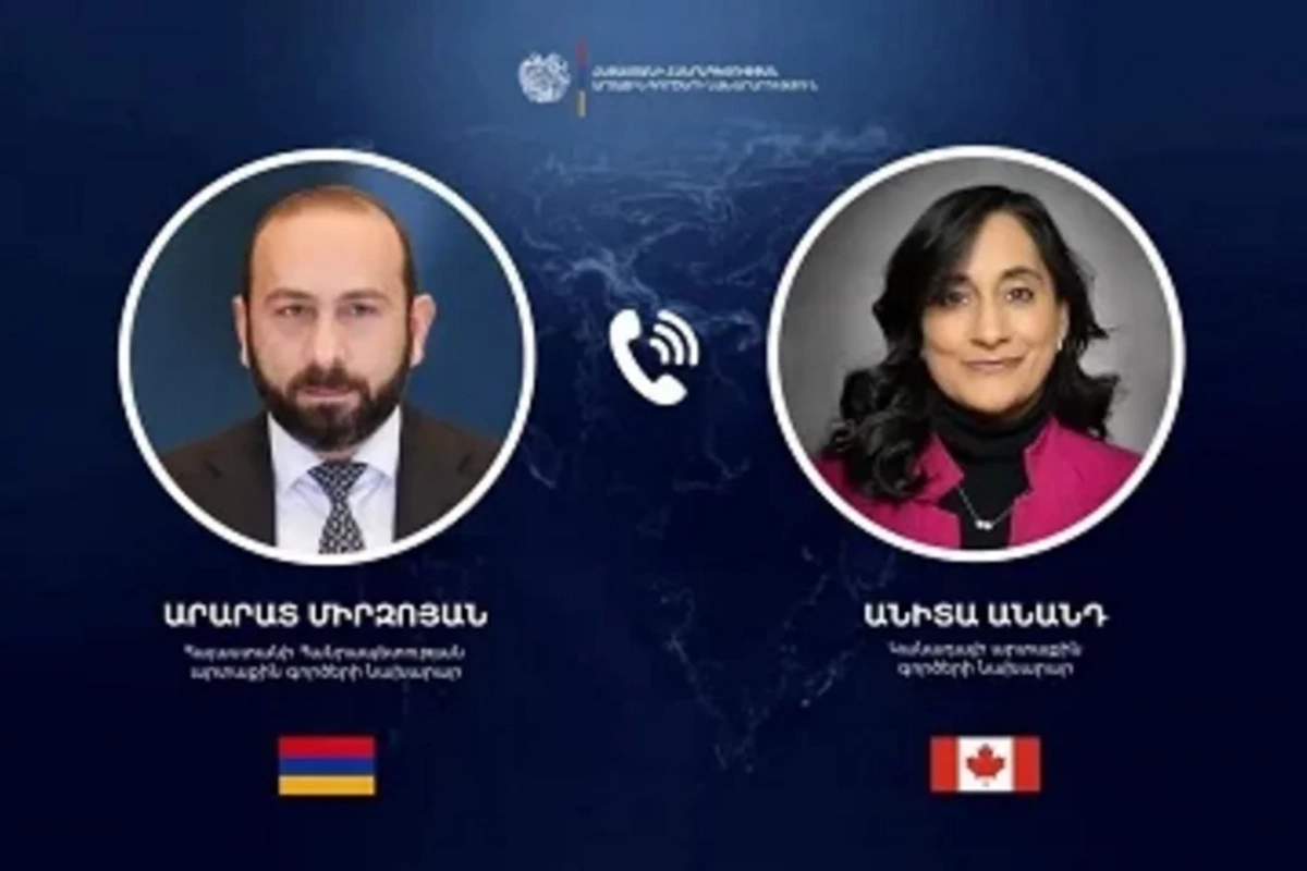 Ermənistan və Kanada XİN rəhbərləri Yaxın Şərqdəki gərginliyi müzakirə ediblər