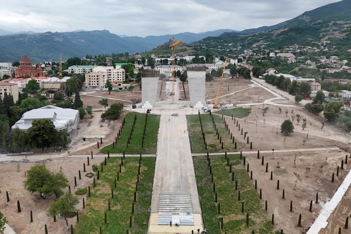 Xankəndidəki Zəfər Tağının hündürlüyü 44 metr olacaq