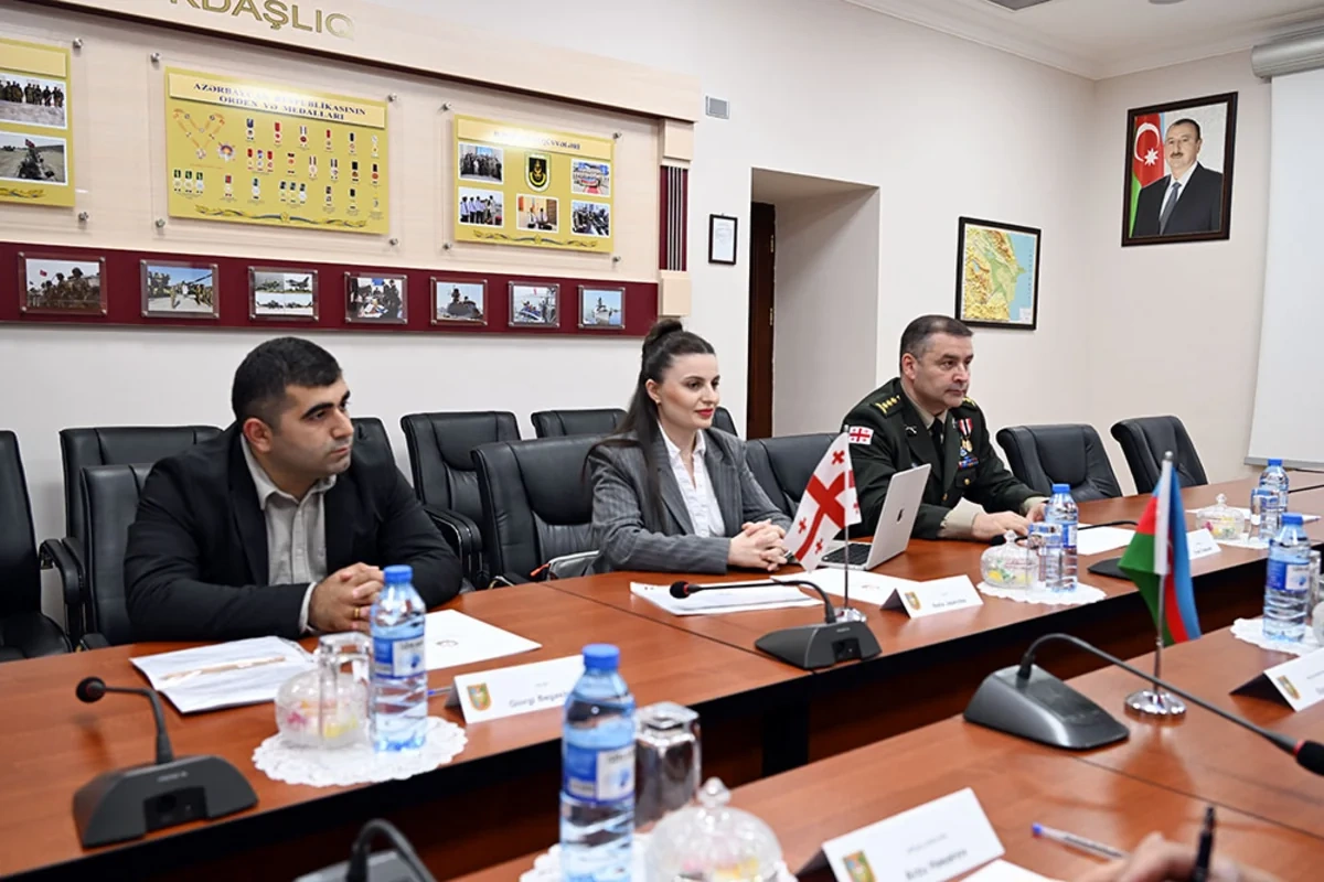 Bakıda Azərbaycan və Gürcüstanın hərbi hüquqşünaslarının işgüzar görüşü keçirilib