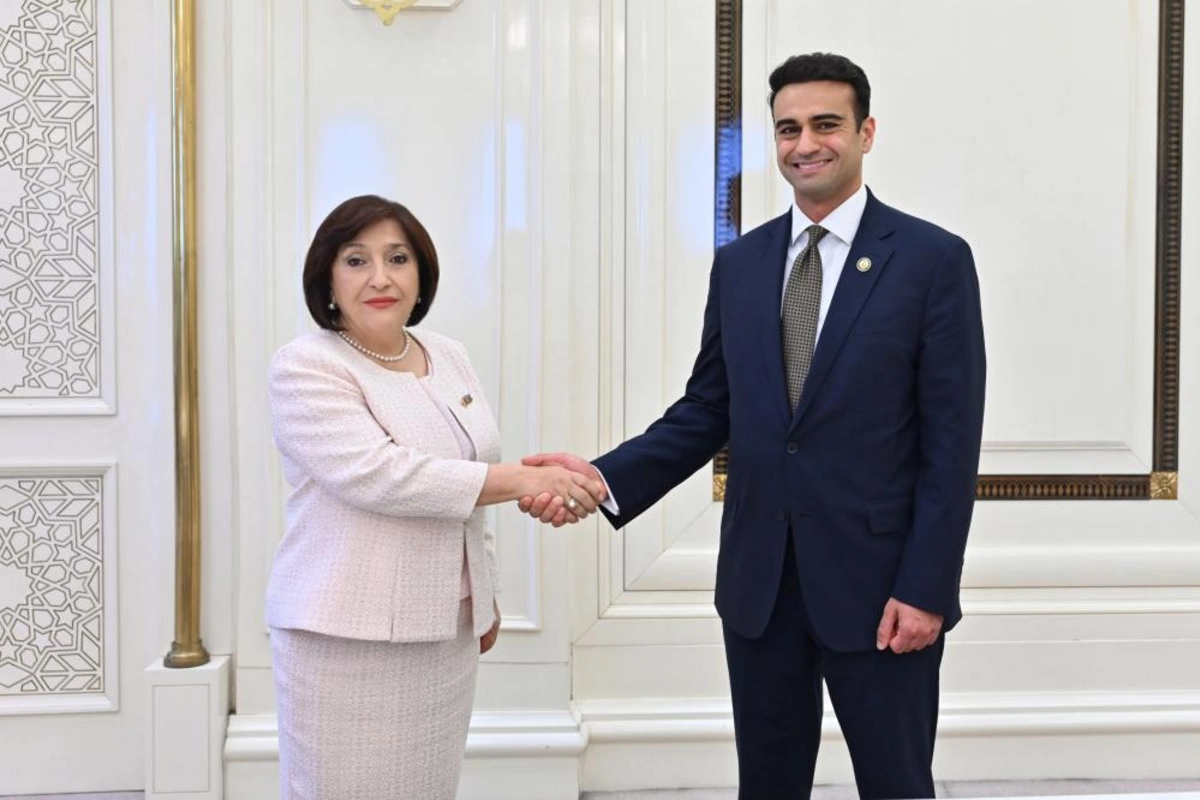 Sahibə Qafarova Abraham Hamada ilə Azərbaycan-ABŞ münasibətlərini müzakirə edib
