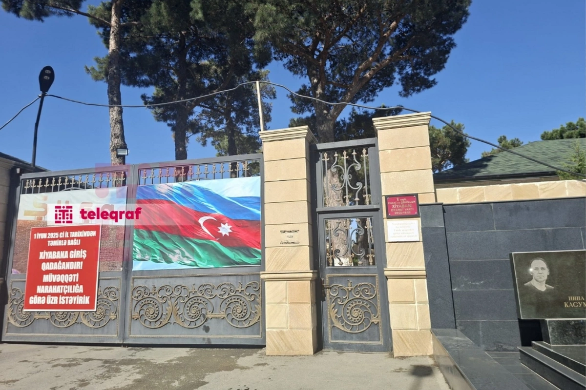 İkinci Fəxri xiyaban təmirə bağlandı İkinci Fəxri xiyaban təmirə bağlandı
