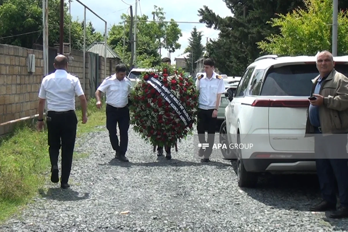 Azov dənizində dron hücumunda həlak olan Məhəmməd Əliyev Zaqatalada dəfn olunub