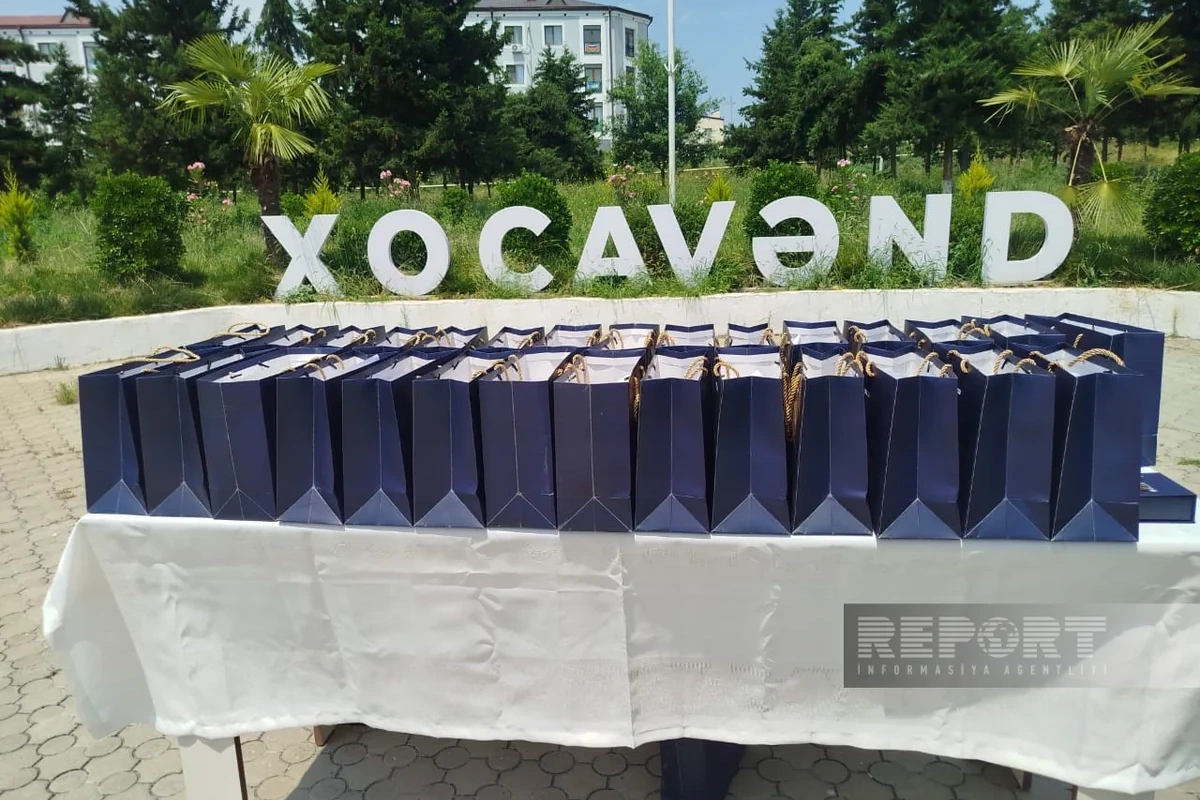 Növbəti köç karvanı Xocavənd şəhərinə çatıb, açarlar təqdim olunub
