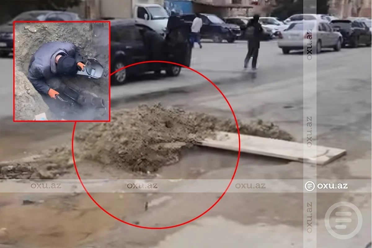 Mehdiabadda günlərdir içməli su kanalizasiyaya axır, məsul qurum isə tapılmır