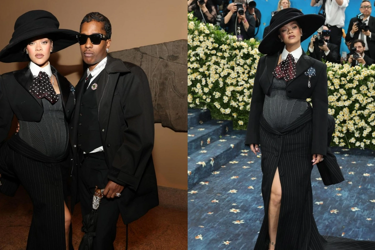 Rihanna Stuns at Met Gala 2025 With Surprise Pregnancy Announcement