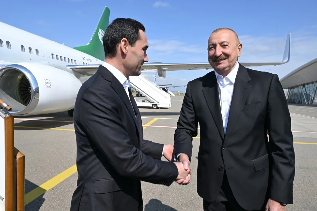 Türkmənistan Prezidenti Füzulidə səfərdədir