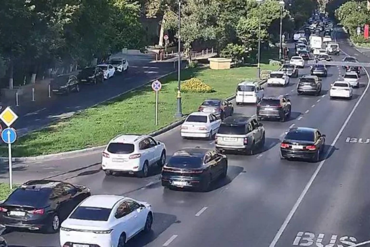 Bakıda yalnız beş istiqamətdə tıxac yaranıb