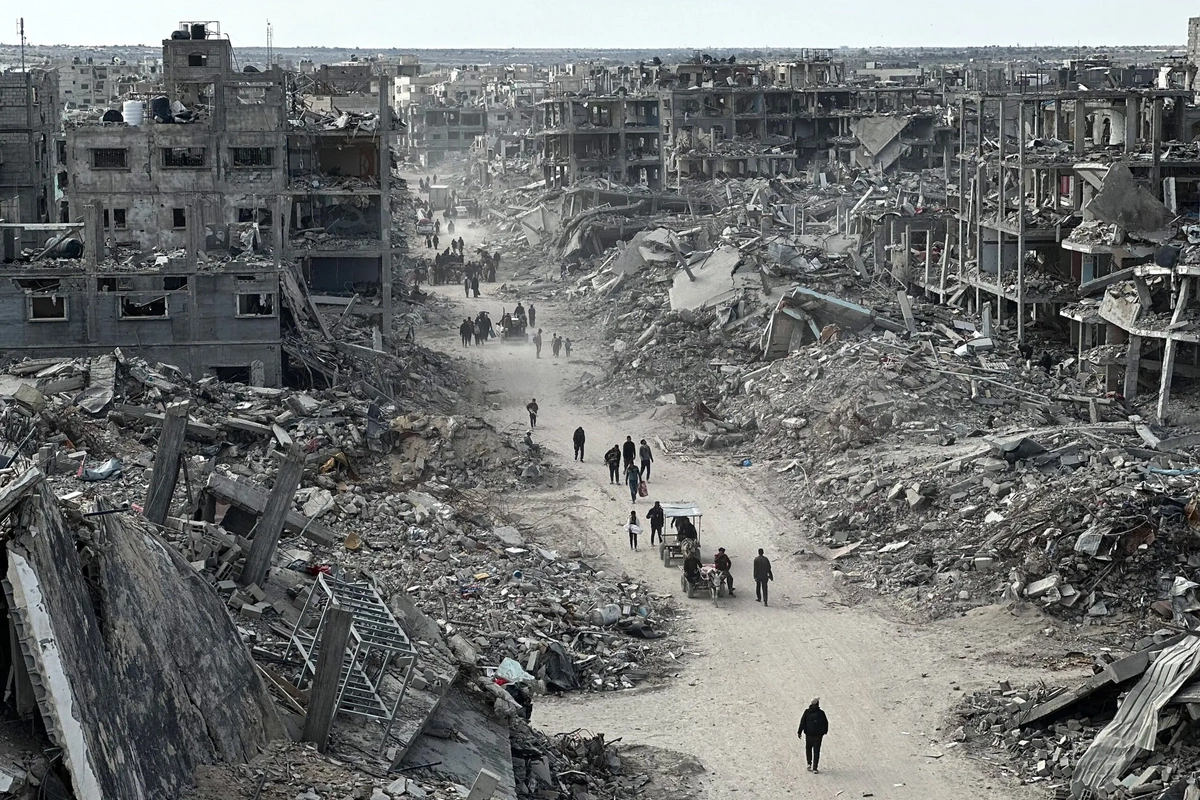 İsrailin Qəzzaya hücumları zamanı 55 fələstinli həlak olub İsrailin Qəzzaya hücumları zamanı 55 fələstinli həlak olub
