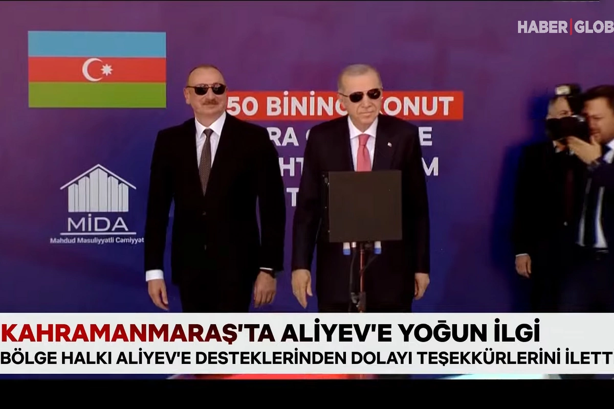 Haber Global: Kahramanmaraşda Azərbaycan Prezidenti insanların böyük sevgisi ilə qarşılaşıb Haber Global: Kahramanmaraşda Azərbaycan Prezidenti insanların böyük sevgisi ilə qarşılaşıb