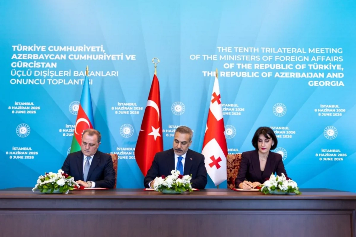 Foreign Ministers of Turkey, Azerbaijan and Georgia signed the Istanbul Declaration