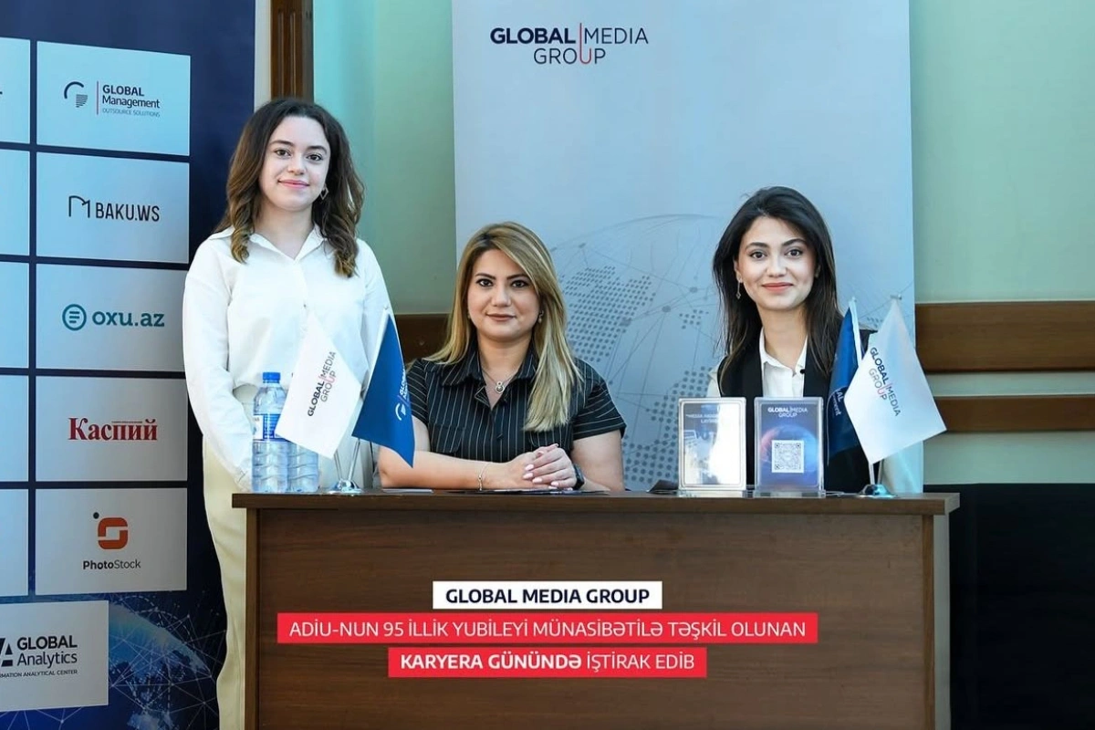 Global Media Group ADİU-nun 95 illik yubileyinə həsr olunmuş Karyera Günündə iştirak edib