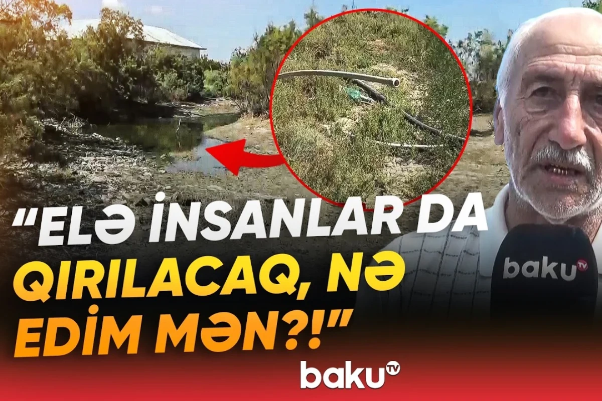 Fermerlər çıxılmaz durumda: Su problemi kəndliləri təngə gətirib