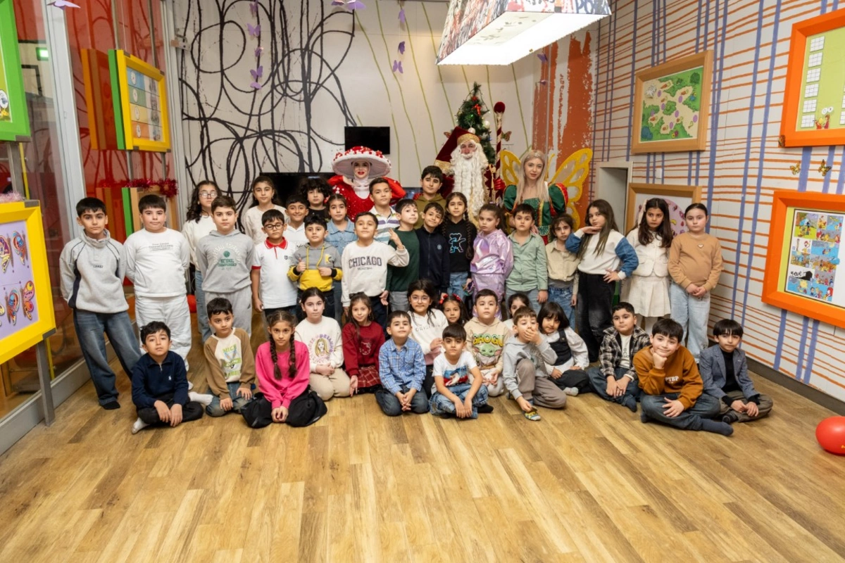 McDonalds Azərbaycan şəhid və qazi övladları üçün Yeni il bayramı təşkil edib