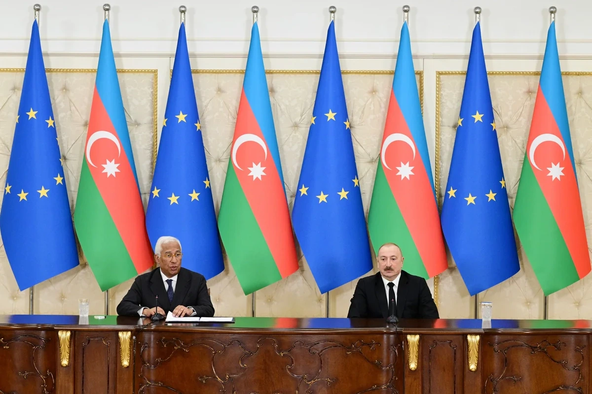 Ильхам Алиев и Антониу Кошта выступили с заявлениями для прессы