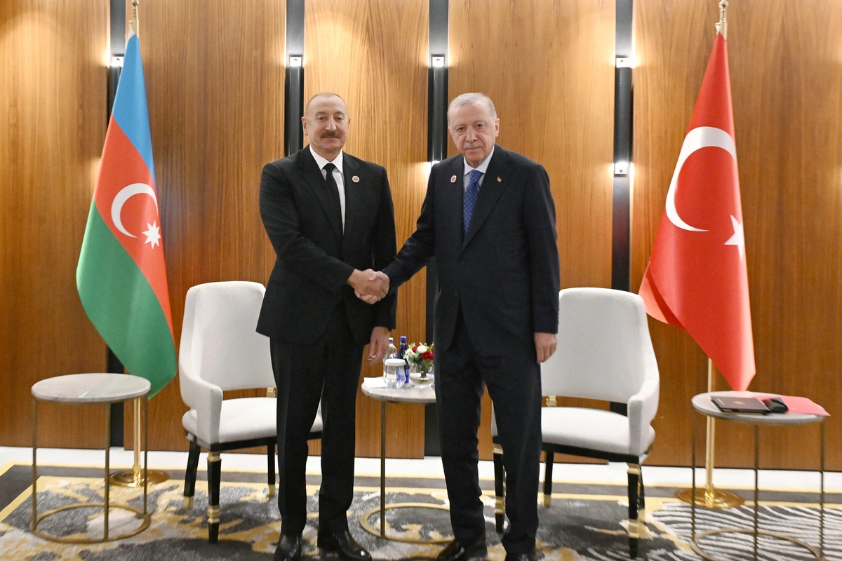 Bişkekdə İlham Əliyevin Rəcəb Tayyib Ərdoğanla görüşü olub