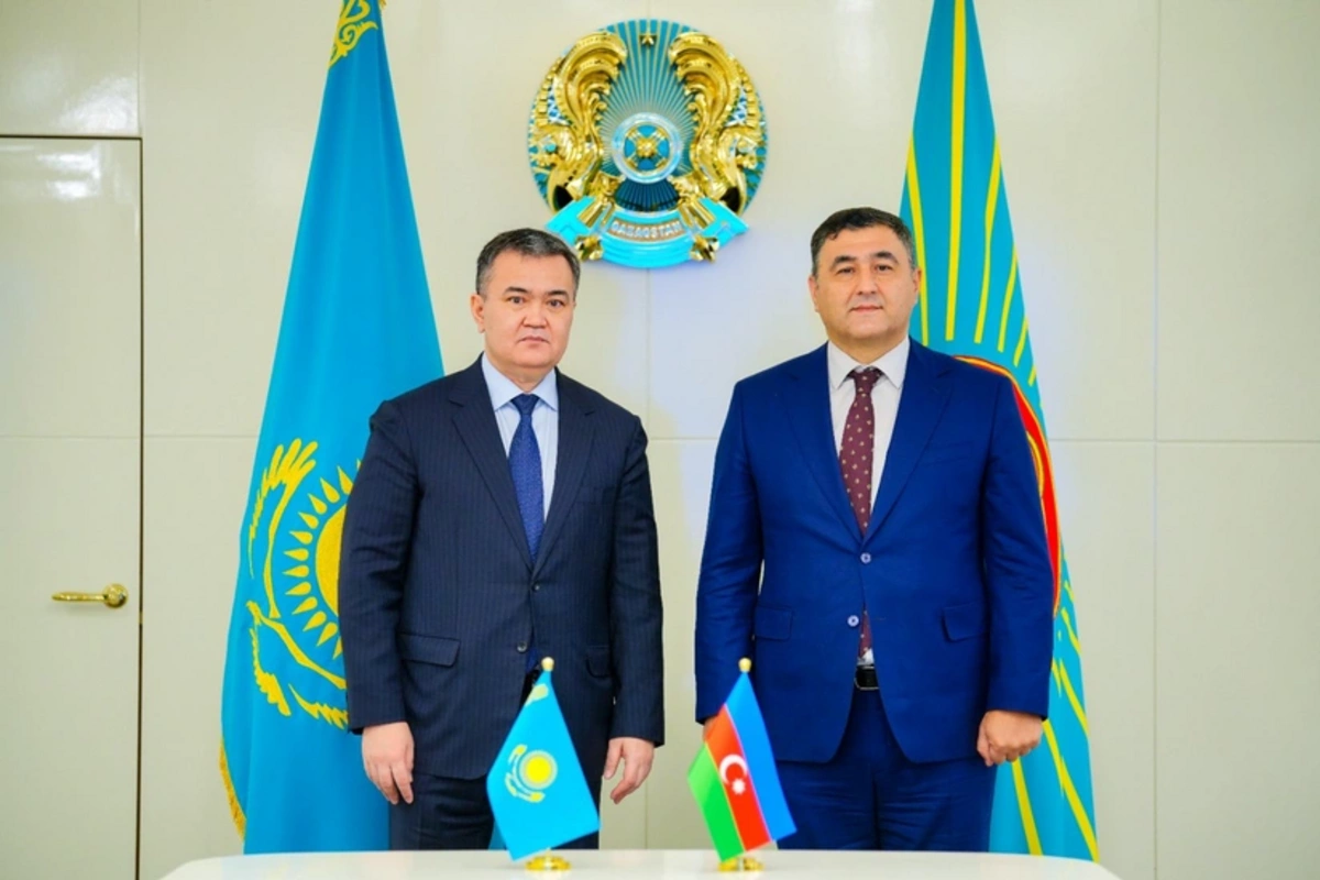 Azərbaycan və Qazaxıstan arasında əməkdaşlığın inkişafı müzakirə olunub