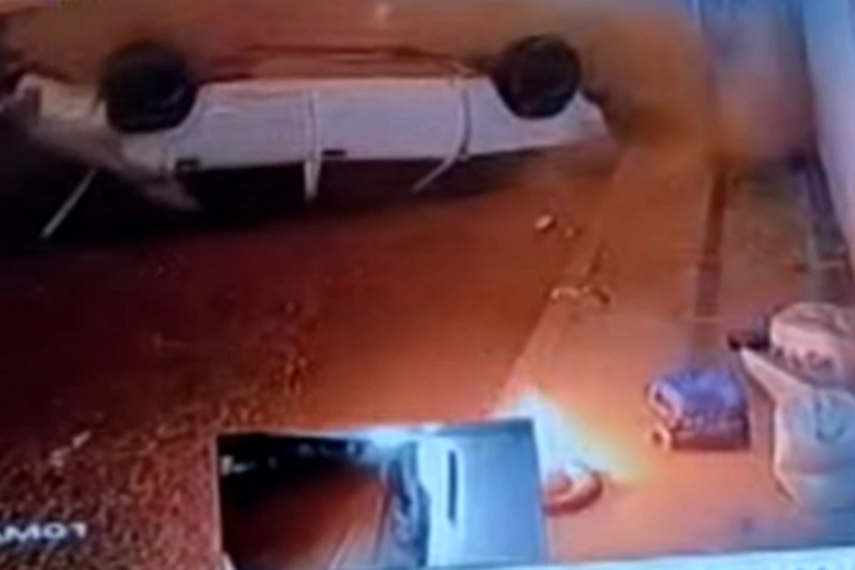 Elə bil bomba partlamışdı - Zabratdakı ağır qəzanın ANBAAN GÖRÜNTÜLƏRİ